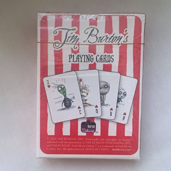 VTG NMBC Mayor + Tim Burton's Playing Cards NIBs! - Picture 4 of 8